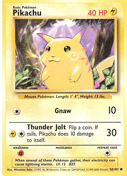 Pikachu - Pokémon TCG